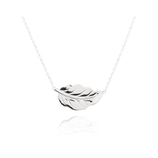 Silver Sycamore Leaf Necklace | Nature Inspired Jewellery