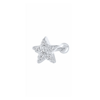 Twinkle Star Cartilage Stud | Celestial Cartilage Earring | Celestial Jewellery