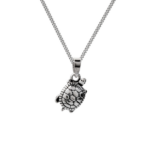 Silver Turtle Pendant