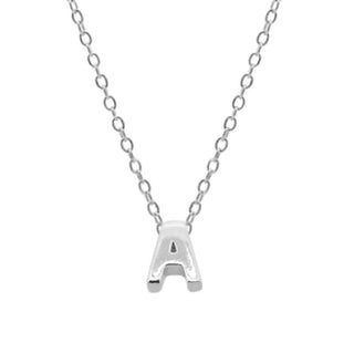 Small Initial 'A' Necklace