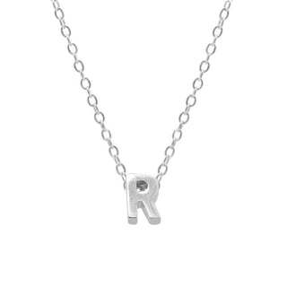 Small Initial 'R' Necklace