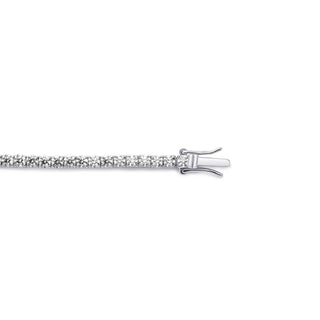 Gisser Silver 2.5mm CZ Timeless Tennis Bracelet