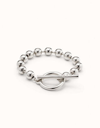 Unode50 On / Off Chunky Beaded T-Bar Bracelet