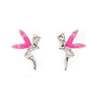 Pink Fairy Children's Earrings