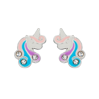 Unicorn Children's Earrings |  Fun Silver Earrings For Children