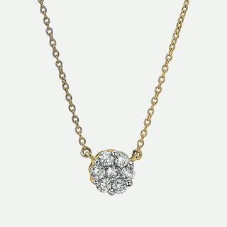 Yvette | 9ct Yellow Gold 0.25ct tw Lab Grown Diamond Necklace