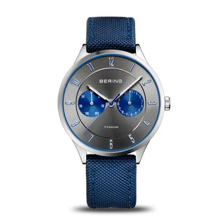 Bering Men's Blue Nato Strap Watch | 11539-873 | Bering Watches