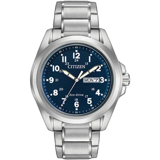 Citizen Eco-Drive Blue Dial Bracelet Watch | AW0050-58L