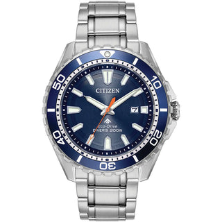 Citizen Eco-Drive Promaster Diver Blue Dial Stainless Steel Watch