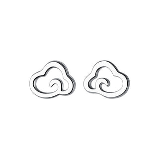 Cloud Stud Earrings