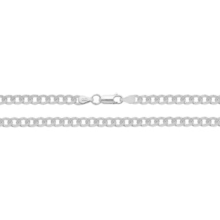Silver 4.76mm Light Curb Chain