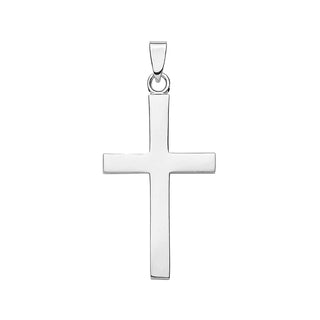 Silver Plain Silver Cross