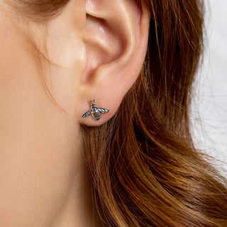 Clogau Honey Bee Stud Earrings | 3SHNBE | Clogau Earrings