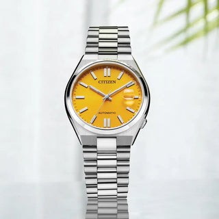 Citizen Yellow "TSUYOSA" Automatic Watch