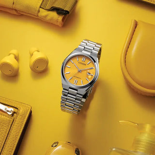 Citizen Yellow "TSUYOSA" Automatic Watch