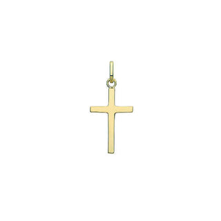 9ct Yellow Gold Medium Cross Pendant